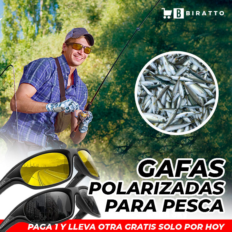 GAFAS DE PESCA POLARIZADAS PAGA 1 Y LLEVA 2