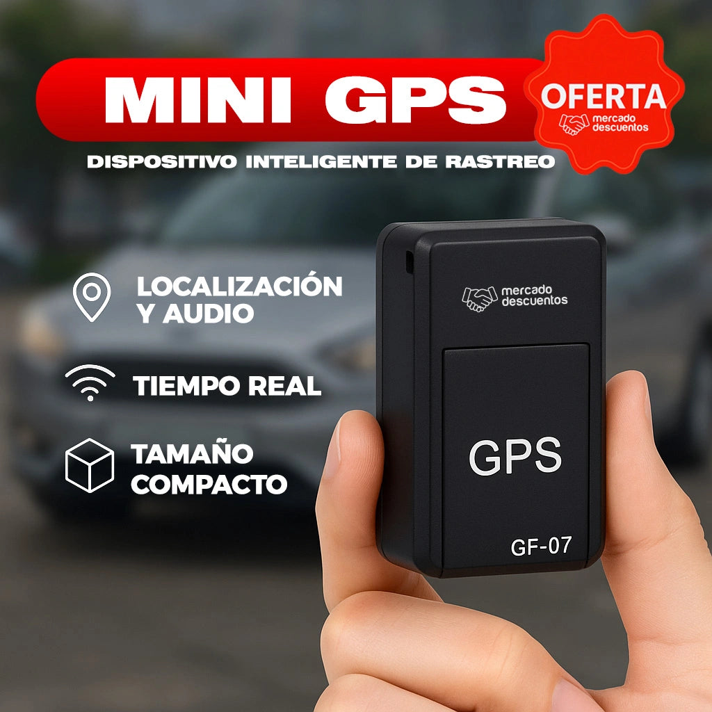 MINI GPS - DISPOSITIVO INTELIGENTE DE RASTREO (AUDIO + UBICACIÓN)